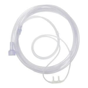 Medline Soft-Touch Oxygen Cannulas with Universal Connectors - Adult Soft-Touch Nasal Cannula with 25' Tubing and Universal Connectors - HCSU4515B