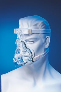 Philips PerformaTrak Face Masks - PerformaTrak Oro-Nasal Mask with Entrainment Elbow, Leak 1, Four-Point Headgear, Size L - 989805610101