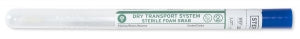 Puritan Medical Foam Tips in Dry Transport Tubes - Polystyrene Foam Applicator in Dry Tube, Sterile, 6" - 25-1506 1PFTB