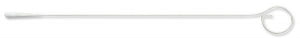 Puritan Medical Polyester Tipped Swab with Aluminum Handle - Mini Polyester-Tipped Applicator with Aluminum Handle, 6.5", 0.025" Wire Diameter, 0.054" Diameter - 801 D PUR