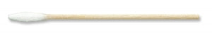Hardwood Products Tapered Mini Cotton Tip with Wooden Handle - APPLICATOR, COTTON, WOOD, TAPER, NS, 3" - 823-WC