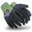 HexArmor Helix 2081 Gloves - Helix 2081 Gloves with 13G Shell, 3/4 Palm and Finger Coating, Size 2XL - 2081-XXL