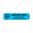 Label Paper Permanent Agitese Bien. 1 9/16" X 3/8" Blue 500 Per Roll, 2 Rolls Per Box