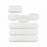 Centurion Centurion HubGuard Catheter Securement Device - Centurion HubGuard Sterile Catheter Securement Set, 1/16" Thick PE Foam, 5 Pieces (One- 3.375" x 0.75", Three- 3.375" x 0.5", One- 1" x 1.5") - HG03