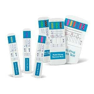 Hemosure 10 Panel Dip Card - 10 Panel Drug Tests Dip Card, AMP / BARB / BUP / BZO / COC / mAMP / MTD / OPI / OXY / THC - FSCDIP12104