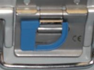 Healthmark Closed Container Locks - Container Lock with Yellow Dot - 3030 YELLOW W/DOTS