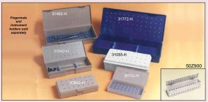 Healthmark Hinged-Top Micro-Surgical Instrument Trays - Hinged-Top Micro-Instrument Tray, Protech, 10" x 5" - 31055-H