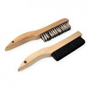 Healthmark Toothbrush-Style Instrument Cleaning Brushes - Block-Style Instrument Cleaning Brush, Stainless Steel Bristles - 3182P