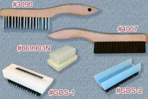 Healthmark Block Style Brushes - Hand and Instrument Brush, Nylon Block - GDS-2