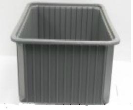 Healthmark Ribbed Tote Boxes - Tote Box Lid for GP251910 - GPL2519A