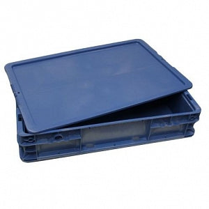 Healthmark Sealed Transport Carts - SST Tray Cart System, Blue, 24" x 15" x 5" - SST-2415BLUE
