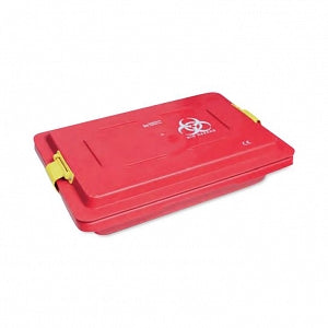 Healthmark SST Instrument Retrieval Systems and Accessories - Instrument Tray with Latch, Red - SST-283RDLTCH