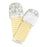 and Kid Mittens by Handsocks Handsocks No Scratch Ba - HANDSOCK, YLW / WHT SLEEVE, GRY ELEPHANT - 1003M