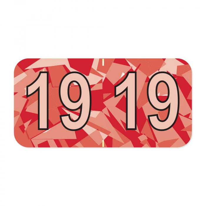Colwell Compatible Color Code Label Year 