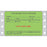 Label Dot Matrix Paper Permanent This Bag/Bottle 3" X 1.9375 Fl. Green 2500 Per Case