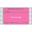 Label Dot Matrix Paper Permanent Medication Added To 3" X 1.9375 Fl. Pink 2500 Per Case