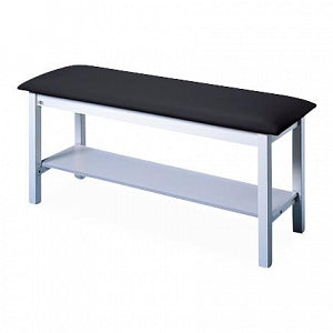 Hausmann Series 4024 Treatment Table - Treatment Table with Shelf, Gray Top, Oak, 24" Wide - 4024-709-346