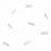Heathrow Scientific PTFE Magnetic Stir Bars - Magnetic Stir Bar, PTFE, 30 x 8mm, 10/Pack, White - 120551