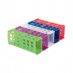 Heathrow Scientific Clinical 4-Way Test Tube Rack - Clinical 4-Way Tube Rack, Assorted, 5/Pack - 120683