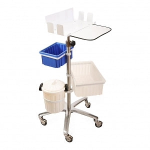 Toothpaste Sampling Cart Heathrow Scientific Deluxe Sample Collection Cart - Deluxe Phlebotomy ...