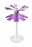 Heathrow Scientific Universal Pipette Stands - Universal Carousel Pipette Stand, Purple / Clear - HS120481
