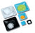 Heathrow Scientific Specialty & Antistatic Weigh Boats - Standard Weigh Boat, Large, Antistatic, Black - HS1423CC
