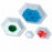 Heathrow Scientific Specialty & Antistatic Weigh Boats - Hexagonal Weigh Boat, Large Antistatic, White - HS14251C
