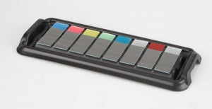 Heathrow Scientific Disposable Slide Staining Tray Set - Slide Staining Tray Set, Disposable. 1 Lid and 4 Bases, Black - HS15951A