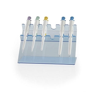 Heathrow Scientific Pipette Station / Stand - Pipette Stand, 6-Place, Acrylic, Clear - HS20620
