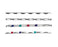Heathrow Scientific Cryogenic Vial Canes - Cryogenic Vial Cane, True North, Aluminum, 5-Place - HS23205