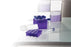 Heathrow Scientific Transformable Cube Tube Rack - Transformable Cube Tube Rack, 15 and 50mL Box, Purple - HS23271A