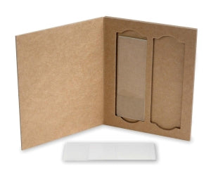Heathrow Scientific Cardboard Slide Mailers - 2-Place Cardboard Slide Mailer, 36/Pack - HS9904