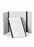 Heathrow Scientific Cardboard Slide Trays / Folders - 30-Place Cardboard Slide Tray, Black Trim - HS9930