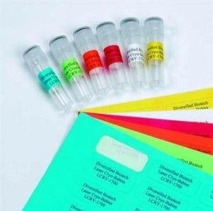Heathrow Scientific Cryo-Babies & CryoTags (Labels) - LABEL LASER CRYO-BABIES 0.94X0.50" - LCRY-2380
