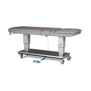 Hausmann Ind Powermatic Echo-Scan Table - Power Exam Table Casters, Locking, HSM4790 - 074