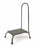 Hausmann Ind Bariatric Step Stool - Step Stool with Rail, 1, 000 lb. Capacity, 19" x 15" x 36" - 2038