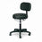 Hausmann Economy Air-Lift Stools - STOOL W/BACKREST, AIR-LIFT, BLACK - 2156707