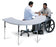 Hausmann Ind Horseshoe Therapy Table - Horseshoe Therapy Table, 74" x 48", 26" to 34" Adjustable Height - 6674