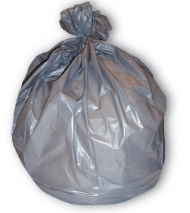 Heritage Bag LLDPE Can Liners - LLDPE Can Liner, 30" x 36", Gray, 1.1 Mil., 20-30 gal. - H6036SG