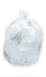Heritage Bag High-Density Natural Can Liner Rolls - Can Liner, 13 μm, 24" x 33" - Z4833HN R01