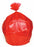 Heritage Bag Nonprinted High-Density Biohazard Red Liner - Nonprinted High-Density Biohazard Red Liners, 40" x 48, 40-gal., 16 Micrometres Thick, Red - Z8048VRR01