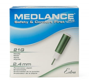 HTL Strefa Medlance Plus Lancets - Medlance Safety Lancet, 21G, 2.4 mm ...