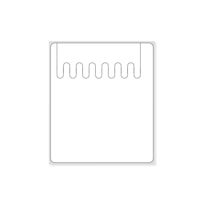 Hipaa Self-Shred Iv Bag Labels Direct Thermal Self-Shred Material / Glove-Friendly Permanent