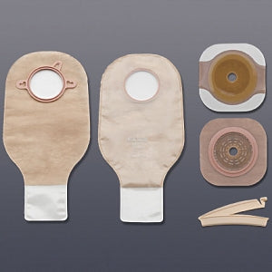 Hollister New Image 2-Piece Sterile Drainable Colostomy Kits - New Image Colostomy Kit, Drainable with Clamp Closure, Sterile, 2.25" Barrier, 2.75" Flange - 19154