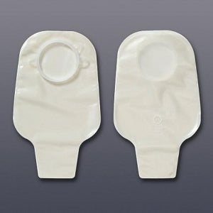 Hollister Clamp Closure Drainable Pouches - DBM-POUCH, DRNBL CPL, 1 1/2"FLANGE, WHITE, 2 - 3817