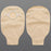 Center Point Lock Two-Piece Drainable Mini Pouches,  Beige,  by Hollister