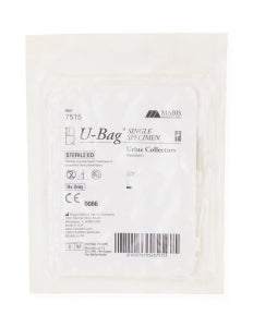 Briggs Healthcare U-Bag Newborn Urine Collection Bags - U-Bag Urine Collector Bag, Standard Adhesive, Sterile, Newborn - 7515