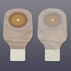 Hollister Premier 1-Piece Drainable Pouches - One Piece Drainable Pouch with Flat Flextend Barrier, Cut to Fit Opening up to 2.5", Transparent - 8631