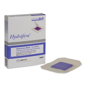 Hydrofera Hydrofera Blue Classic Foam Dressings - Hydrofera Blue Class Grayline Medical Hydrofera Hydrofera Blue Classic Foam Dressings - Hydrofera Blue Class Grayline Medical