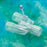 Teleflex Medical Wye Connectors - Adult Near Parallel Wye Connector with 15 mm ID/22 mm OD, Temperature Monitoring Port - 1675